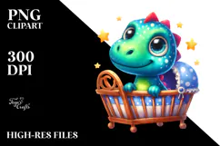 Goofy Baby Dinosaur PNG Product Image 2
