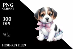 Funny Baby Puppy Clipart Product Image 3