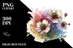 Stained Anemone PNG Product Image 2