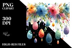 Simple Sketchy with Easter Eggs PNG Product Image 2
