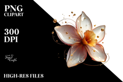 Shiny Daffodil, Watercolor PNG Product Image 2