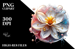Shiny Daffodil, Watercolor PNG Product Image 2