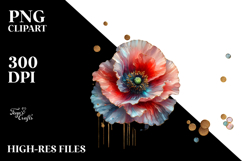 Glossy Poppy, Transparent PNG Product Image 2