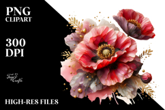 Glossy Poppy PNG Product Image 2