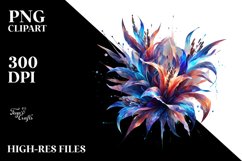 Shiny Lobelia Material Sublimation Clipart Product Image 3