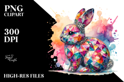 Diamond Bunny, High-Res PNG Product Image 2
