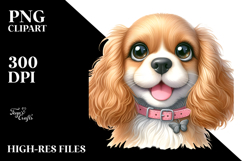 Happy Cocker Spaniel Baby PNG Product Image 2