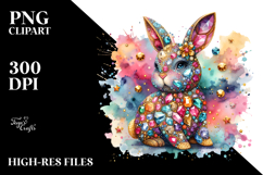 Diamond Bunny, High-Res PNG Product Image 2