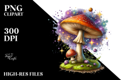 Vibrant Mushroom Magic PNG Product Image 2
