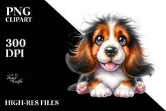 Cute Basset Hound, PNG Product Image 2