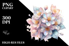 Shiny Pastel Jasmine PNG Product Image 1