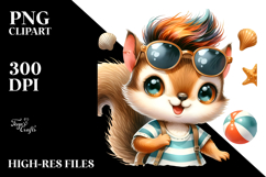 Cute Baby Squirrel PNG Product Image 2