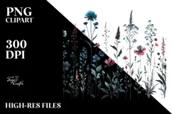 Digital Painting Watercolor with Penguin PNG Product Image 2
