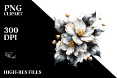 Abstract Artistic Jasmine Shiny Clipart Product Image 1