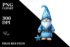 Beach Gnome Sublimation Clipart Product Image 2