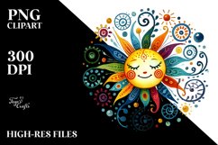 Whimsical Sun PNG Product Image 2