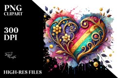 Cloud with Easter Eggs Hanging Sublimation PNG Product Image 2