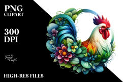 Abstract Owl Made of , Transparent PNG Product Image 2