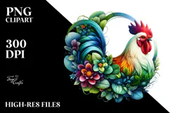 Abstract Owl Made of , Transparent PNG Product Image 2