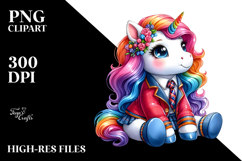 Cute Unicorn, Transparent PNG Product Image 2