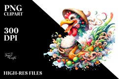 Funny Vibrant Sticker Clipart Design Product Image 2