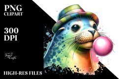 Quirky Seal Hat Chewing Gum Product Image 1