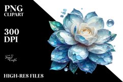 Shiny Gardenia | Sublimation | Clipart Product Image 1