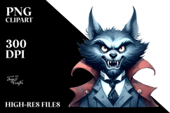 Funny WEREWOLF PNG Product Image 2