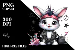 Cute Baby Bunny PNG Product Image 2