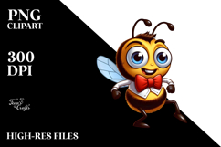 Silly Bee, Transparent PNG Product Image 2