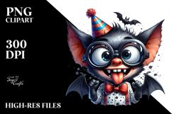 Funny Goofy Bat Boy, PNG Product Image 2