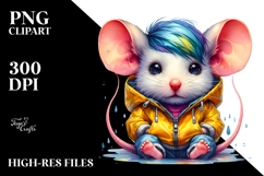 Funny Sitting Mouse PNG Product Image 2