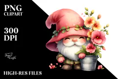 Cute GNOME Large Snapdragon PNG Product Image 2