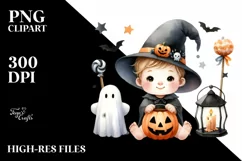 Simple Trick or Treat Halloween PNG Product Image 3