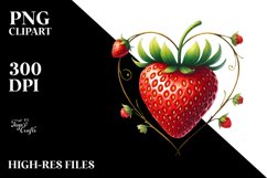 Strawberry Heart PNG Product Image 2