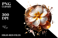 Abstract Glossy Primrose PNG Product Image 2