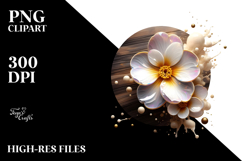 Abstract Glossy Primrose PNG Product Image 2