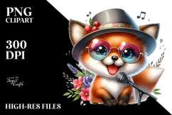Cute Baby Fox PNG Product Image 2