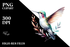 Hummingbird Sticker Clipart Product Image 2