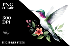 Funny Vibrant Owl | Hummingbird | Sublimation Product Image 2