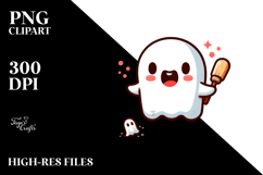 Cute Ghost Boujee PNG Product Image 2