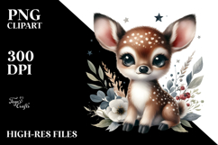 Baby Deer Transparent PNG Product Image 2