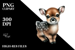 Baby Deer Transparent PNG Product Image 2