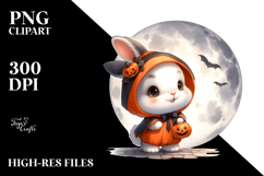 Cute Rabbit Standing PNG Product Image 2