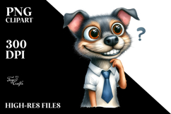 Expressive Dog Goofy Smile PNG Product Image 2