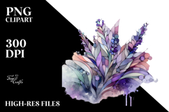 Wooden Stained Lavender PNG Product Image 2