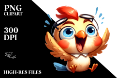 Mischievous Bird PNG Product Image 2
