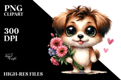 Baby Dog with es PNG Product Image 2