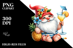 Whimsical Gnome Cocktail PNG Product Image 2