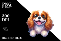 Crazy Looking Cavalier King Charles Spaniel | Sublimation Product Image 2